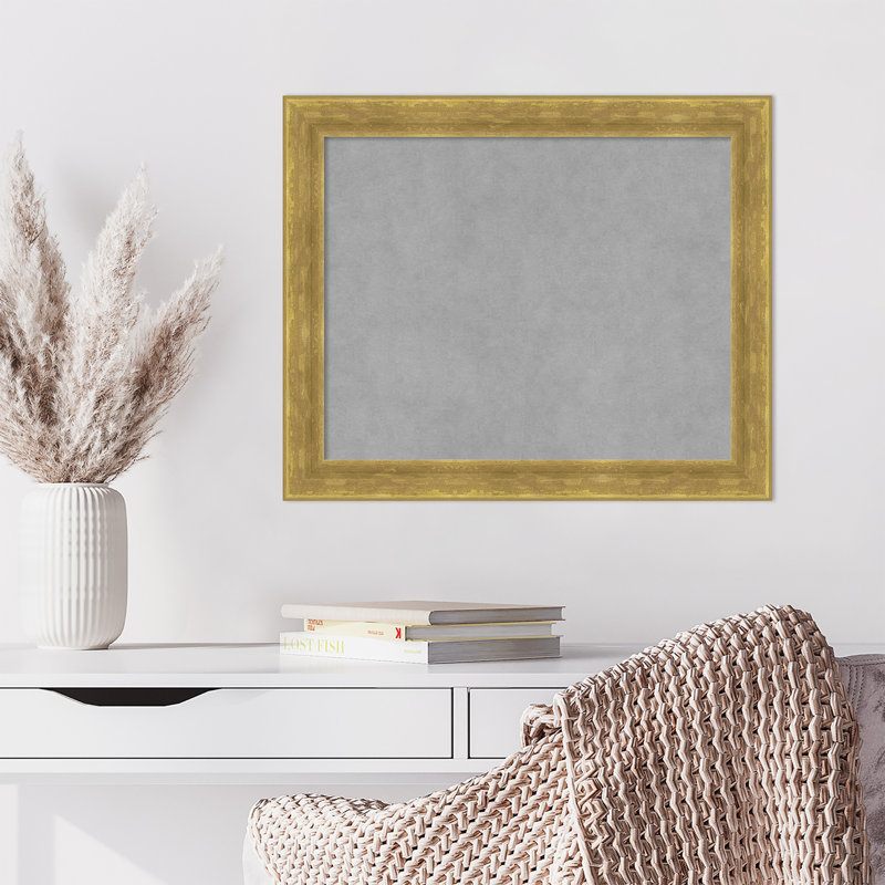 Tableau magnétique magnétique en métal, 19" H x 23" W
