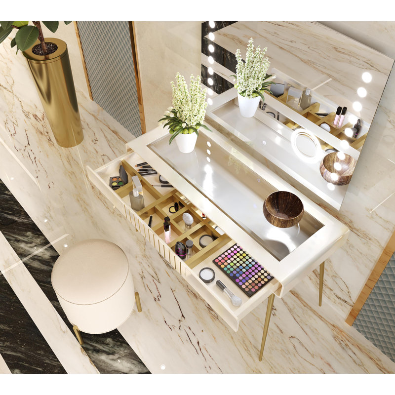 Anieta Dressing Table with Mirror
