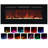Gidney Black Electric Fireplace-1656266855