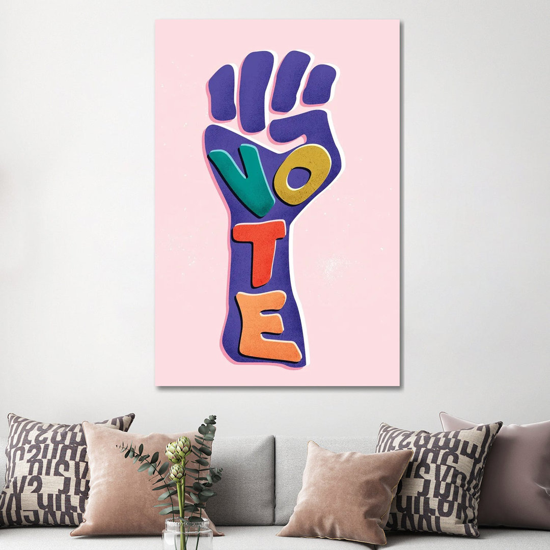 Vote by Show Me Mars - Gallery-Wrapped Canvas Giclée on Canvas