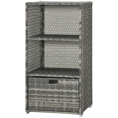 Porte-serviettes de piscine Outsunny Valet