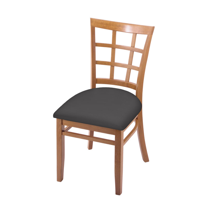 Chaise d'appoint à dossier échelle en bois massif, Moyen, Tempête Canter