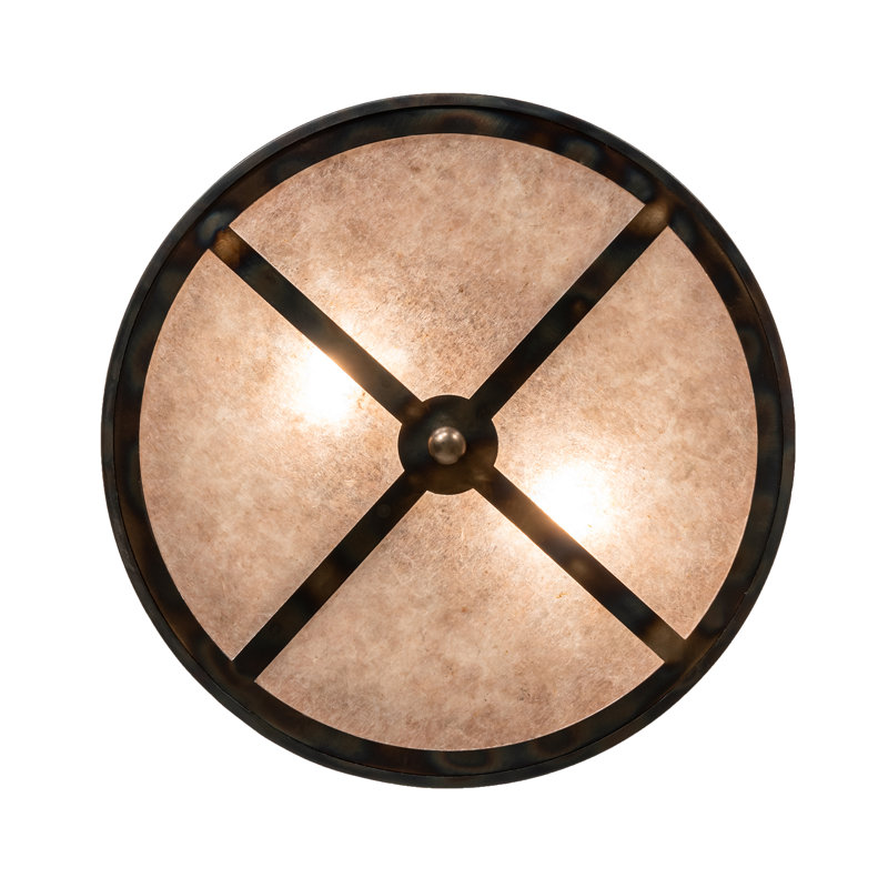 2 - Light Semi Flush Mount