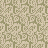 Paisley Briar - Cypress Green Botanical Wallpaper