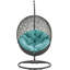 Chaise suspendue d'extérieur avec support Hide de Modway-24749100