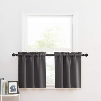 Polyester Blackout Rod Pocket Valance