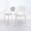 Stacking Patio Dining Side Chair-228949497