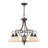 Aquala 5 - Light Steel Dimmable Classic / Traditional Chandelier-20317201