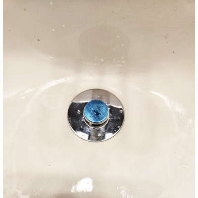 US Standard Pop-Up Drain Stopper – 1.02"-1.65" Fit Hair Trap with Military-Grade Zinc Alloy Core