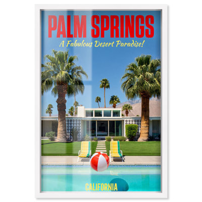 Palm Coast II, Shadowbox, photographie côtière par Art Remedy