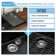 33"L x 22"W Quartz Kitchen Sink Black Drop In Single Bowl Kitchen Sink with Two Faucet Holes