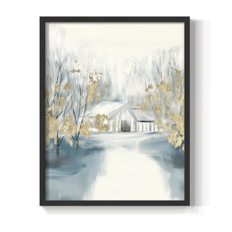 «Christmas Holiday», reproduction d'art encadrée CDLX, H 15 po x l 12 po, Noir, noir, noir, noir