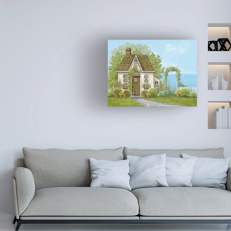 Art sur toile «Bachelor Tanya Nyp Cottage by the Sea», H 24 po x l 32 po