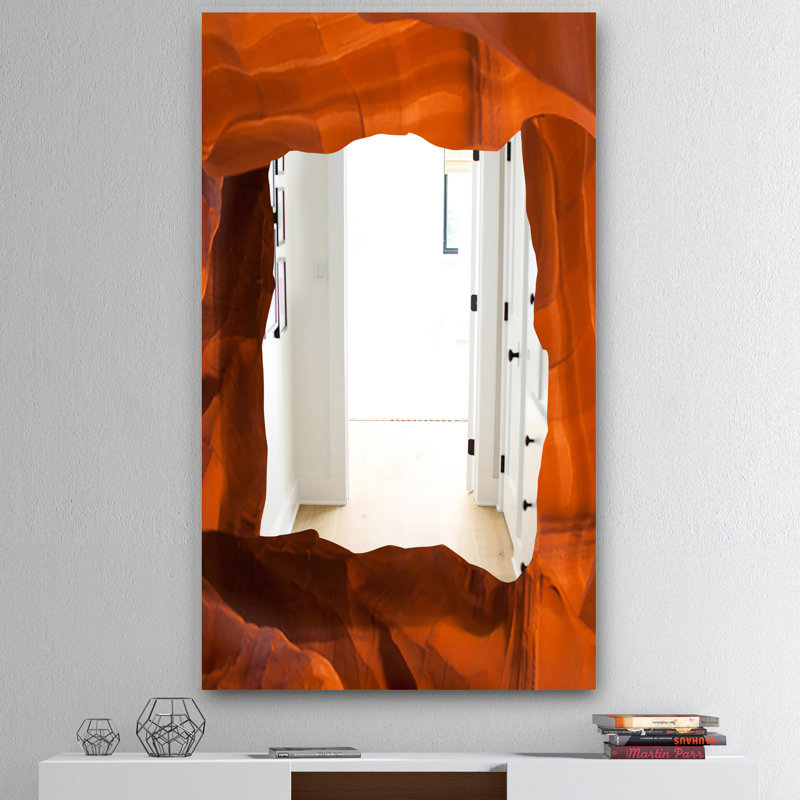Miroir mural Beam in Antelope Canyon en Arizona I, H 39,4 po x l 29,5 po