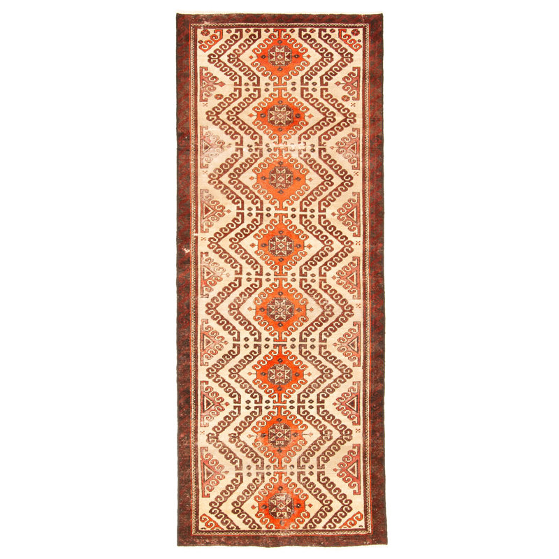 Tapis beige Konya Anatolian 3 pi 3 po x 8 pi 6 po