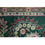 Tapis oriental vert complexe Agra 9 x 12