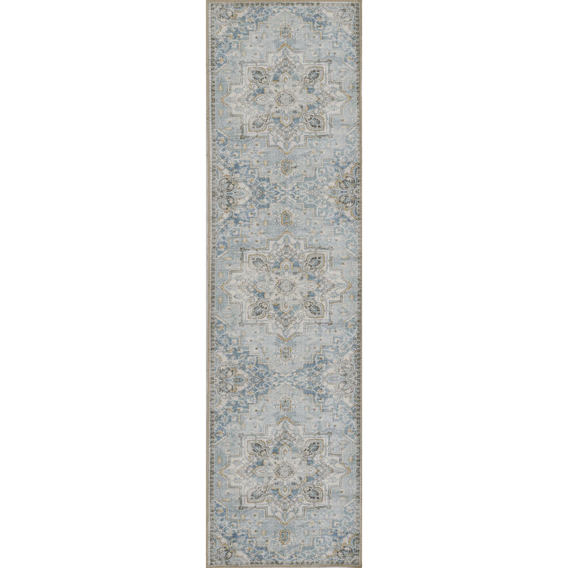 Maz Chenille Oriental Indoor Rug, Runner 2'3" x 7'6"