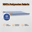 vidaXL 200 cm D Retractable Patio Awning-124587262-124587267