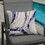 Coussin décoratif intérieur / extérieur bleu Modern Modern-115169717-115169386