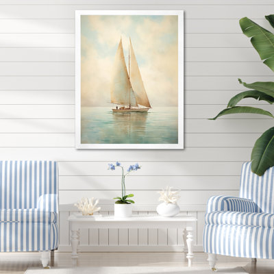 Voilier «Whispering Breezes II» - Bateau à voile, art mural