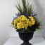 Centre de table mixte dans un vase