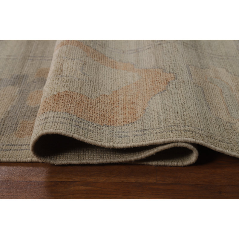 Vegetable Dye Oushak Turkish Area Rug 8x10