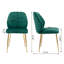Tabouret de comptoir court 19,68 po Siana