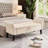 51.5" Bed Bench With Storage With Arm-1503668196