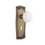 Prairie Plate with Decorative Keyhole and White Porcelain Door Knob-2076863315-2072467446