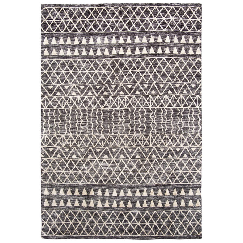 Tapis en microfibre tissé à la machine Daraly Southwestern, Rectangle 8 pi 10 po x 13 pi