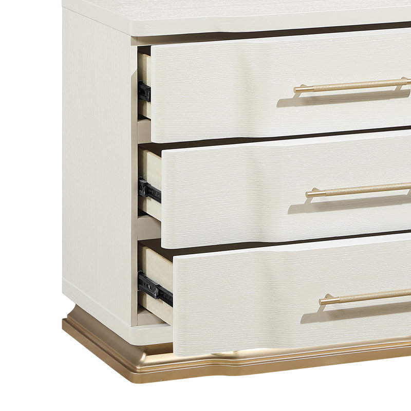 Table de chevet arène beige