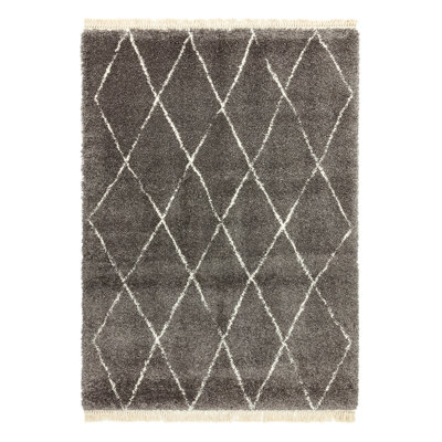Pickerel Machine Woven Grey Indoor Rug
