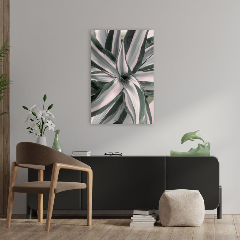 Rayures, photographie florale et botanique, art numérique, art abstrait, contemporain, H 36 po x l 24 po