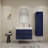 35.4" Wall-Mounted Single Bathroom Vanity Set-70381367