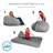 CordaRoy's Chenille Convertible Bean Bag Chair-87226864-87226868