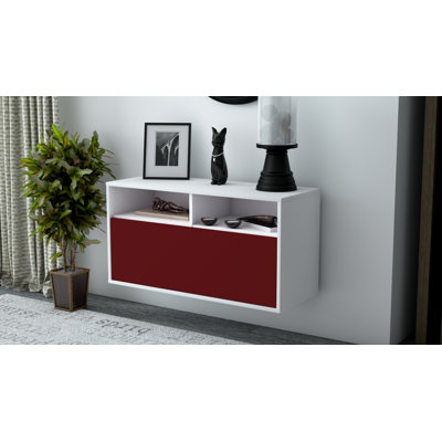Loyne Unfinished Floating TV Stand