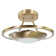 Mcroberts Modernistic Semi Flush Eco Friendly LED Ceiling Light Fitting in Brushed Finish