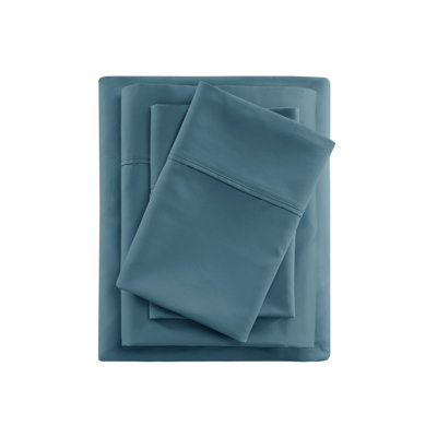 King Cooling Cotton Blend Sheet Set, Ultra-Soft with Deep Pockets