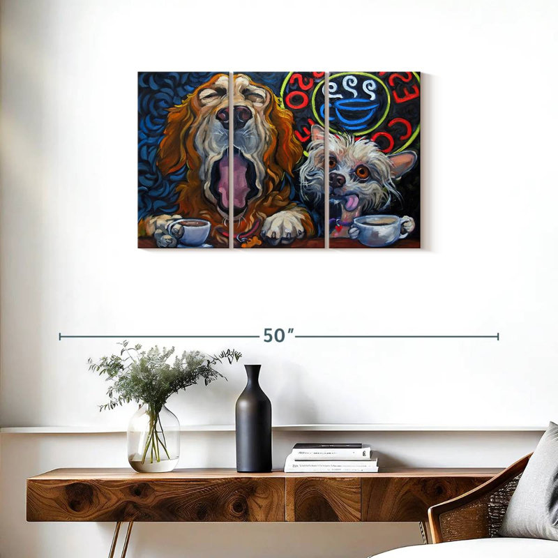 Ketti One Cup Shy, 20" H x 33" W