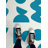Beth Friend Sky Blue Peel and Stick Floor Tiles