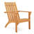 Pudsey Acacia Outdoor Adirondack Chair-1667108045