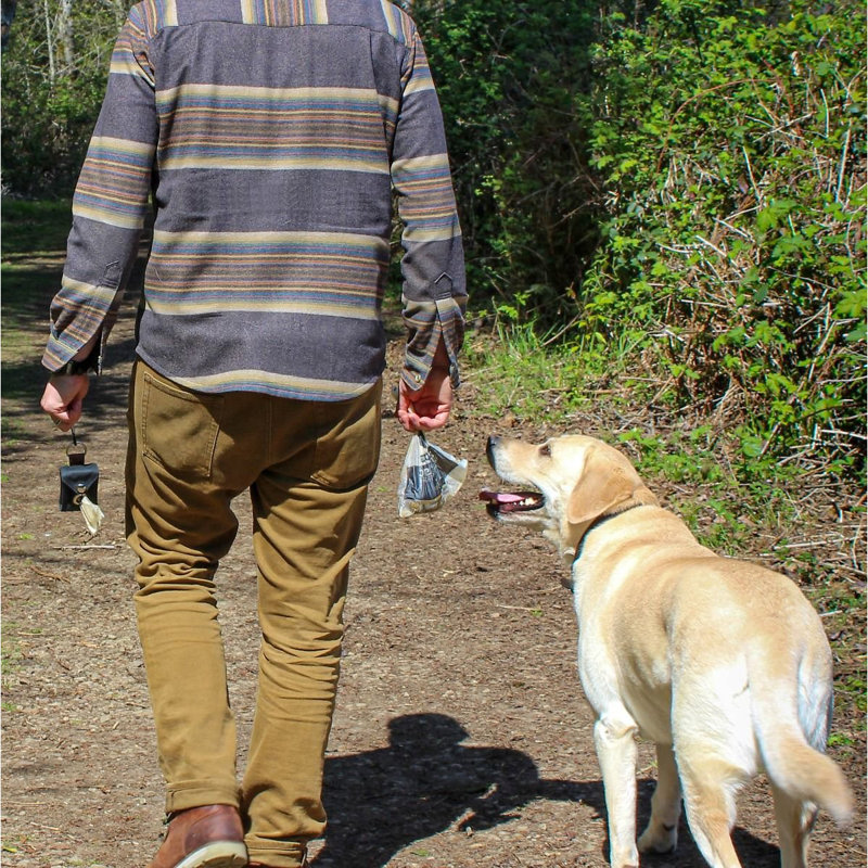 Sacs à crottes en plastique compostables Lucky Dog Zero 48 sacs / 4 rouleaux