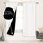 Deconovo 100 Percent Blackout with Liner Rod Pocket Curtain Panel Pair-75196911-75196904