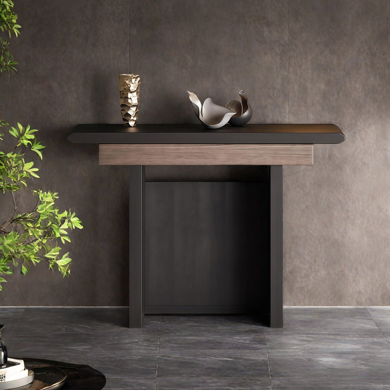 Console en bois de style italien, H 31,5 po x l 47,24 po x P 13,78 po