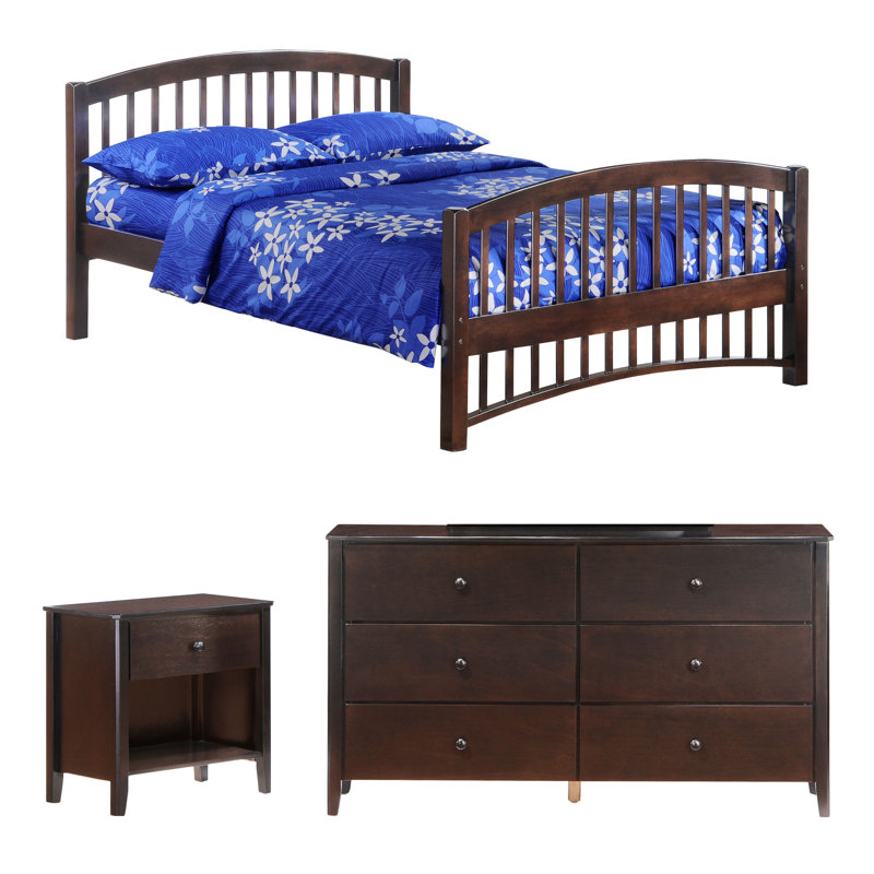 Ensemble de chambre configurable avec lit à panneaux complet Brancaster