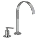 Arch Vessel Sink Bathroom Faucet with Drain Assembly