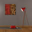  «Native Tradition 1» par Chariklia Zarris, art mural sur toile, 26 po x 26 po