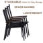 Alyah Square 4 - Person 203.2Cm L Outdoor Table Set-92243875-92243873