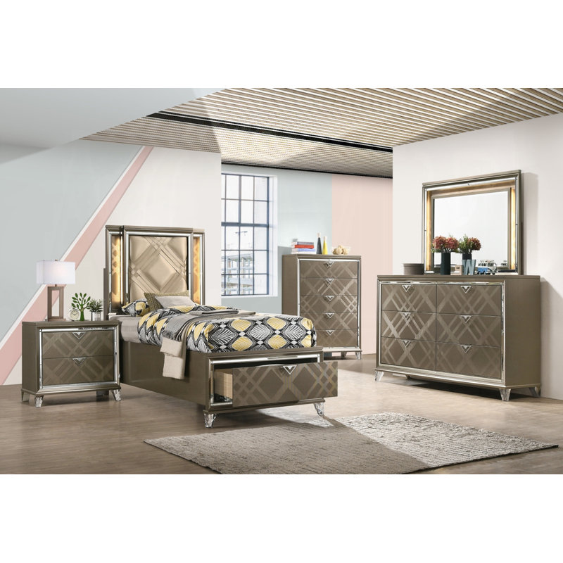 Table de chevet Modern Glam
