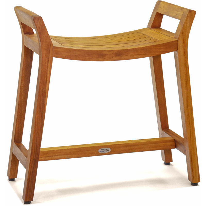 Asia Ascend 26" W Teak Shower Bench